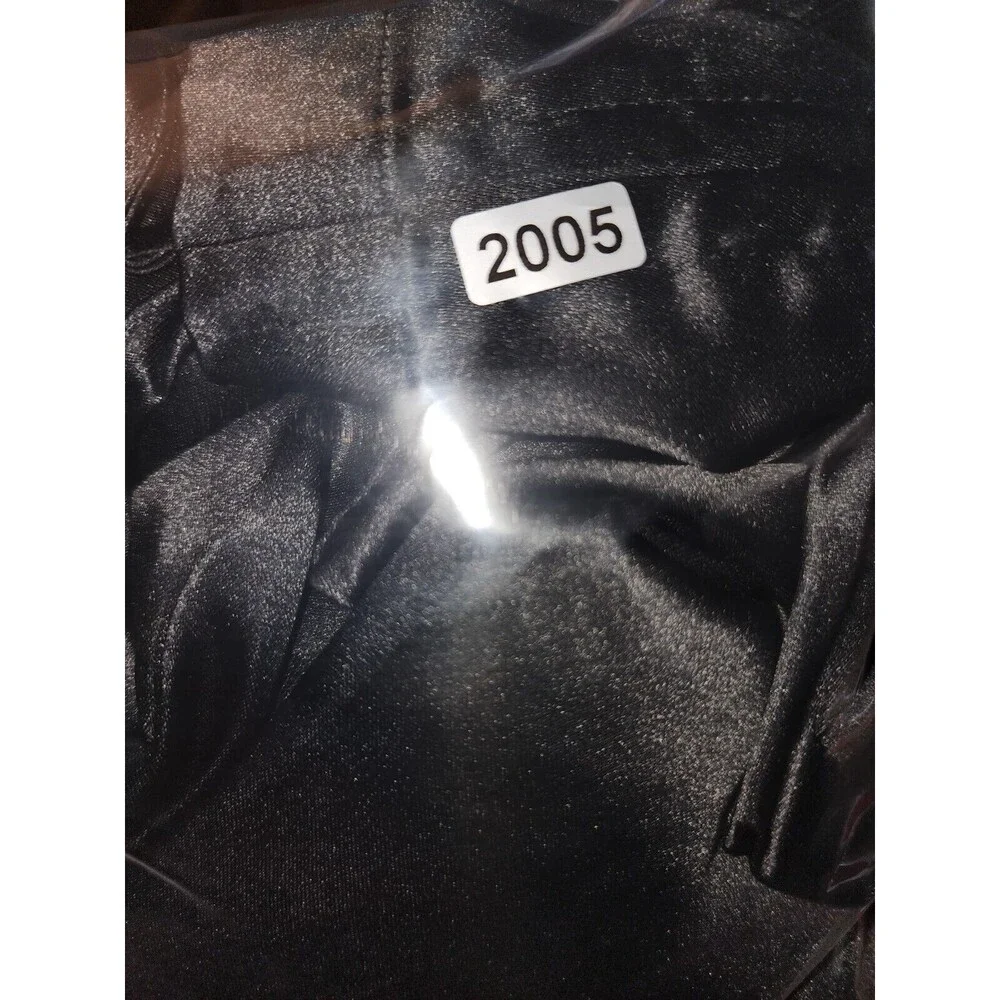 Intempo Womens Cargo Pants Black Satin Silk Ruched Leg Drawstring Size 16 Multi - Picture 11 of 11